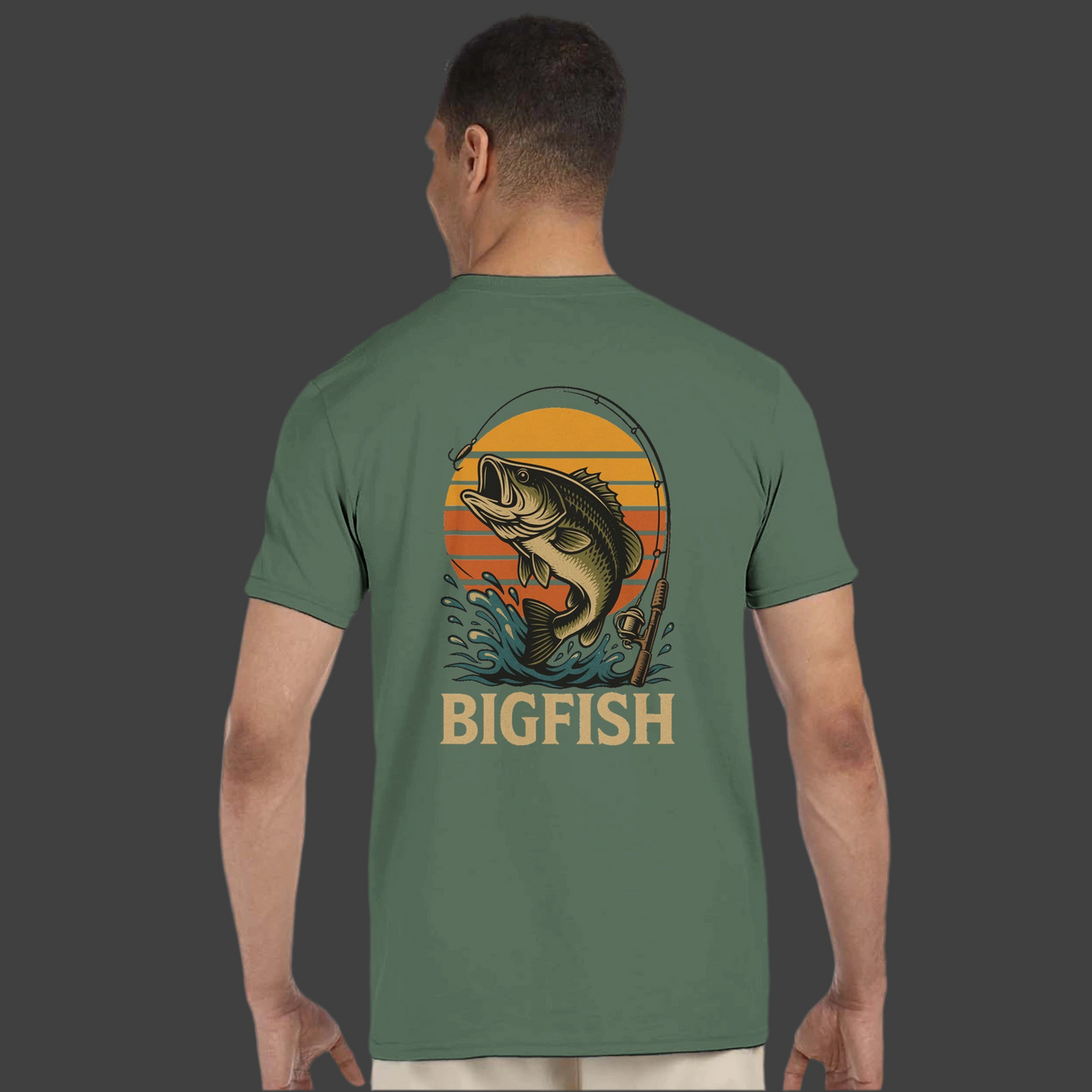Classic Unisex Crewneck T-shirt *BigBass*