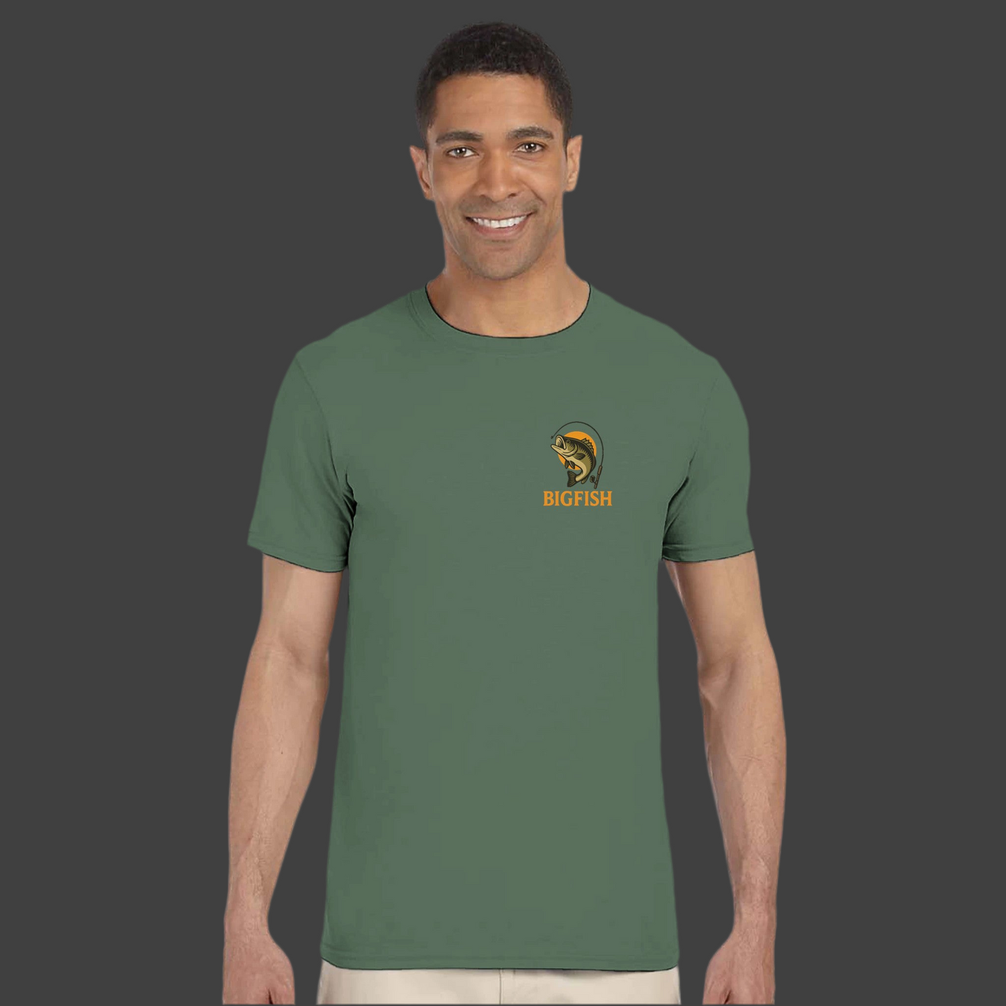 Classic Unisex Crewneck T-shirt *BigBass*
