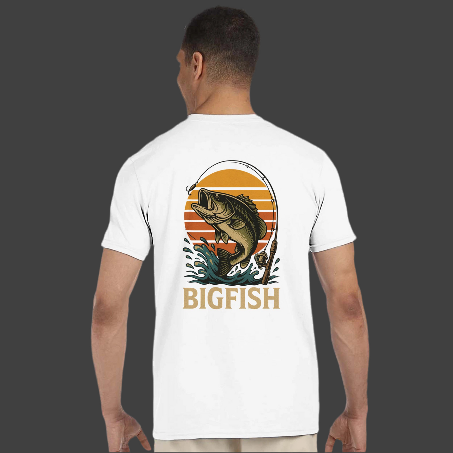 Classic Unisex Crewneck T-shirt *BigBass*